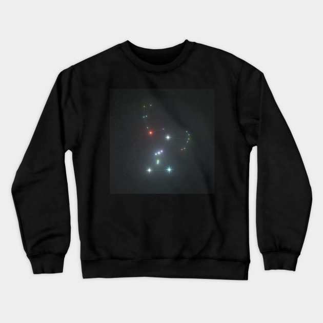 Orion Constellation Crewneck Sweatshirt by Javisolarte